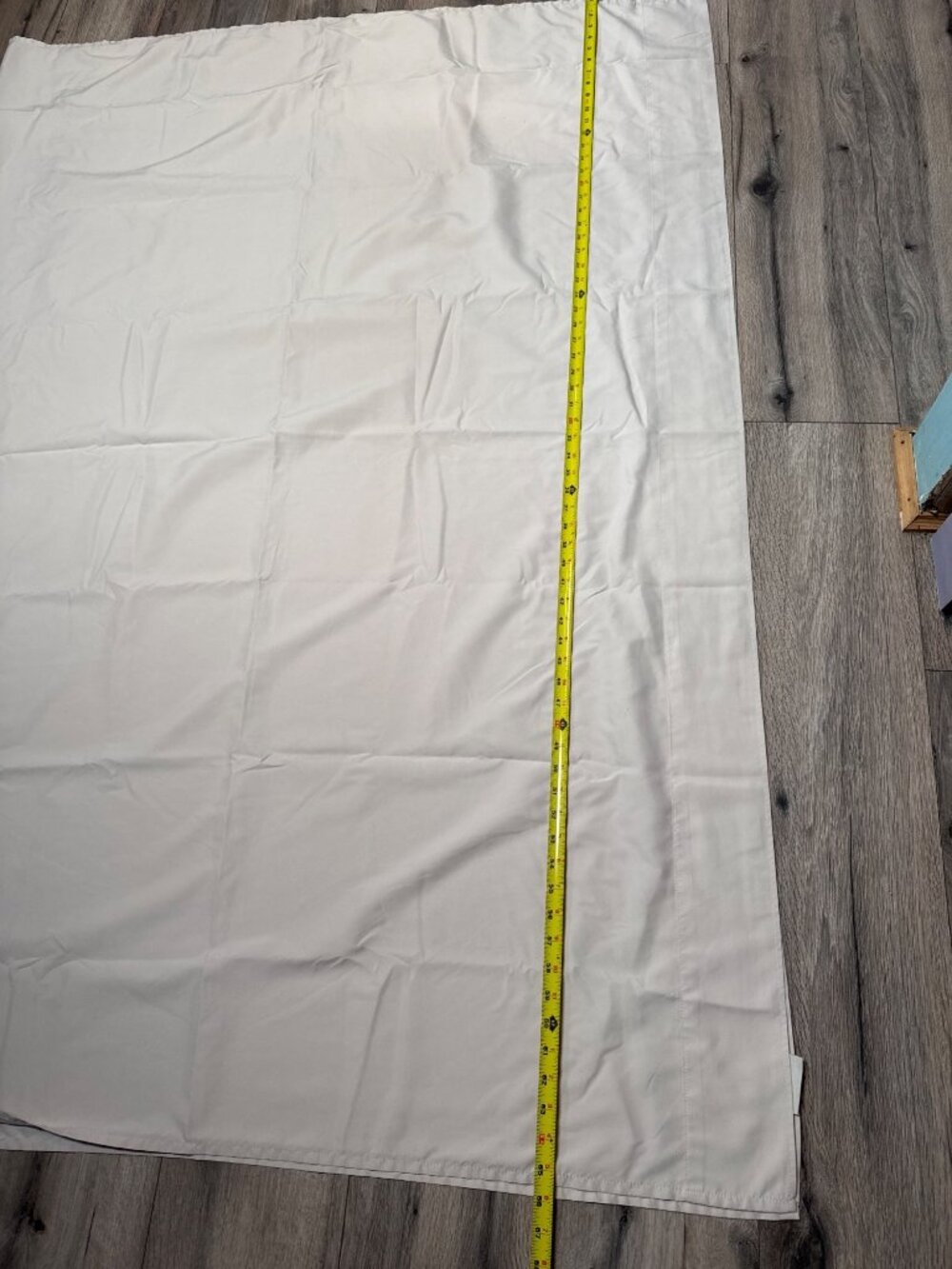 Massage Table Spa Top Oversized Sheet Soft Cream Color Lightweight 66" x 92" (1 - Picture 6 of 10